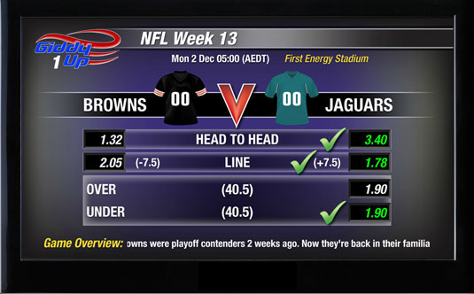 Giddy-Up TV - Sports - NFL